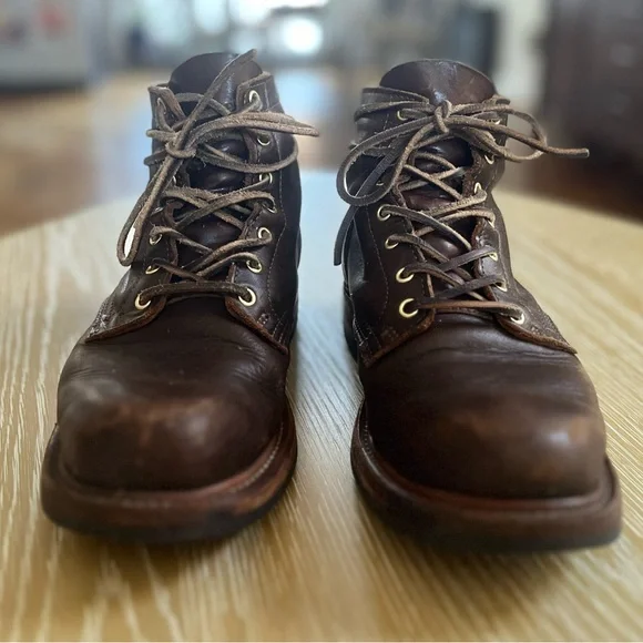 Truman Boot Co Brown Leather Boots - Picture 1 of 6